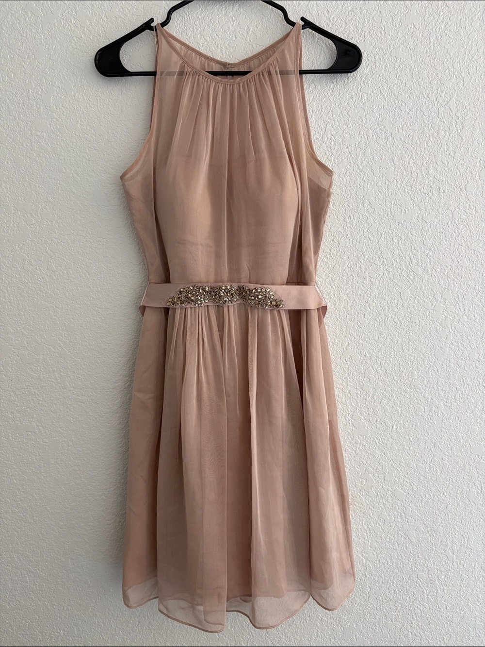 Adrianna Papell Blush Formal Dress